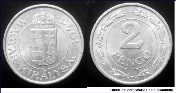 Hungary 2 pengo. 1943