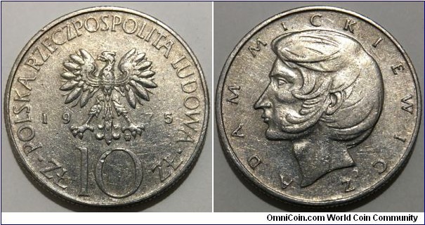 10 Zlotych (Polish People's Republic // Copper-Nickel) 