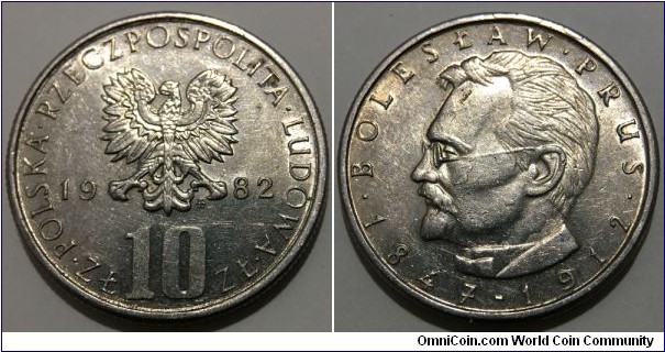 10 Zlotych (Polish People's Republic // Copper-Nickel) 