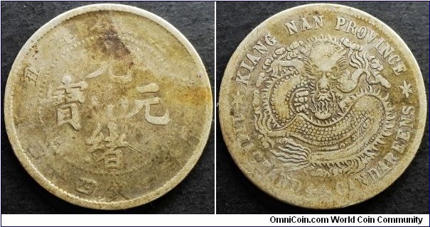 China Kiangnan Province 1901 1.44 mace. Variety: 