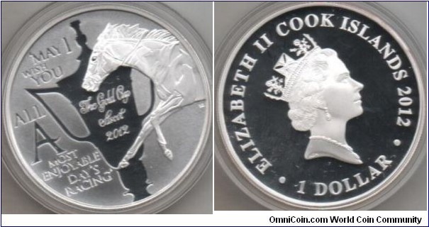 $1 Ascot Gold Cup Horse Race Coin 