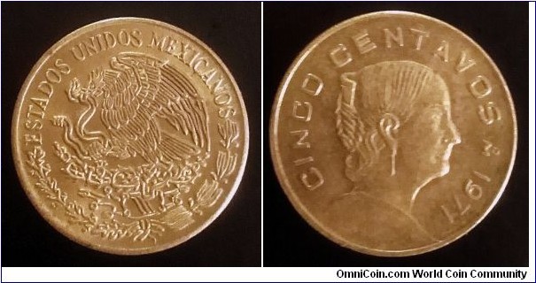 Mexico 5 centavos. 1971 (II)