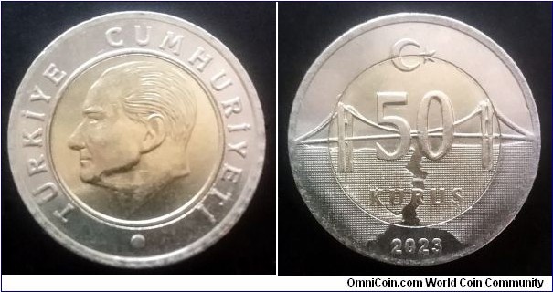 Turkey 50 kurus. 2023 (II)