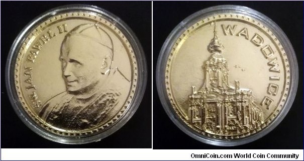 Token - Pope John Paul II. Wadowice.