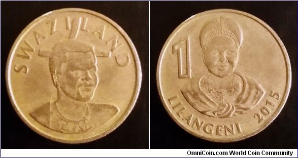 Eswatini (Swaziland) 1 lilangeni. 2015