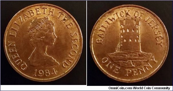 Jersey 1 penny. 1984