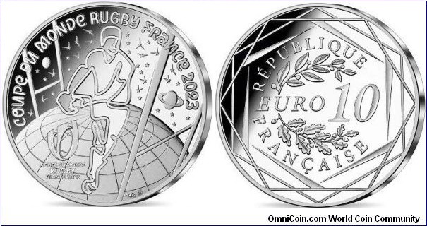 10 euro Rugby World Cup