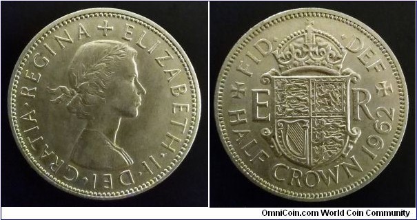 Half crown 1962