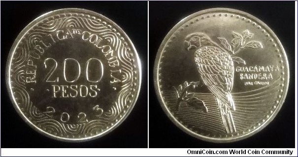 Colombia 200 pesos. 2023 (II)