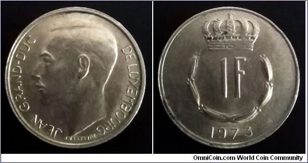 Luxembourg 1 franc. 1973 (III)