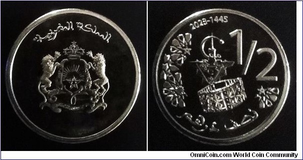 Morocco 1/2 dirham. 2023