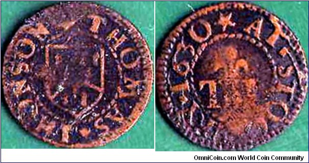 England 1630 1 Farthing.

Thomas Jhonson.