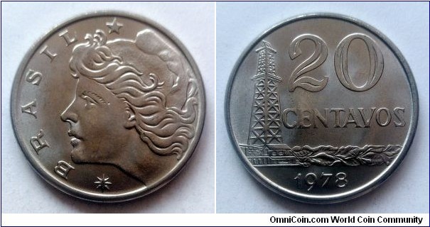 Brazil 20 centavos. 1978 (II)