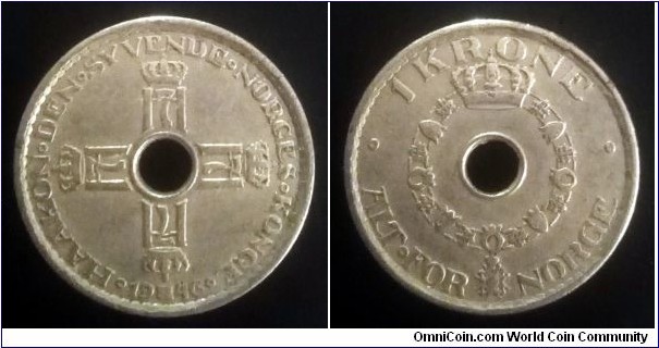 Norway 1 krone. 1946