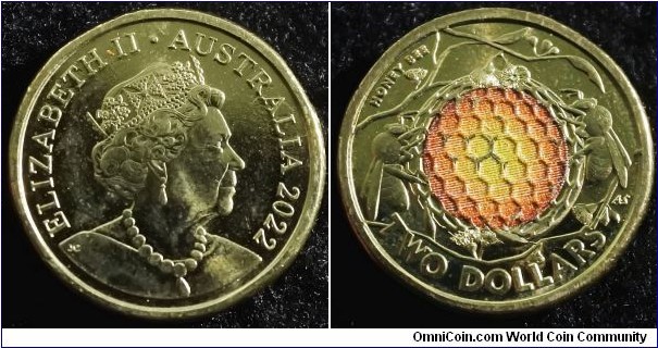 Australia 2022 2 dollars commemorating Honey Bee. Pretty popular! 