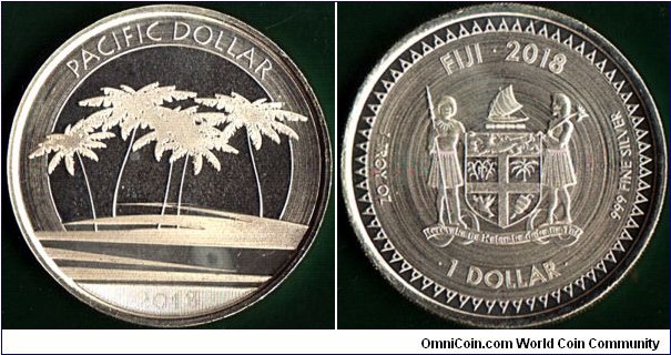 Fiji 2018 1 Dollar.

Pacific Dollar.