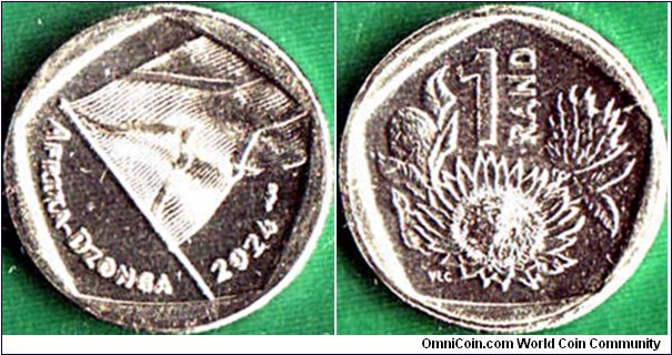 South Africa 2024 1 Rand.