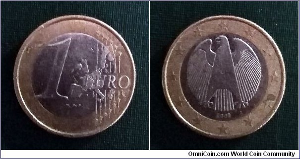 1 Euro 2002 J