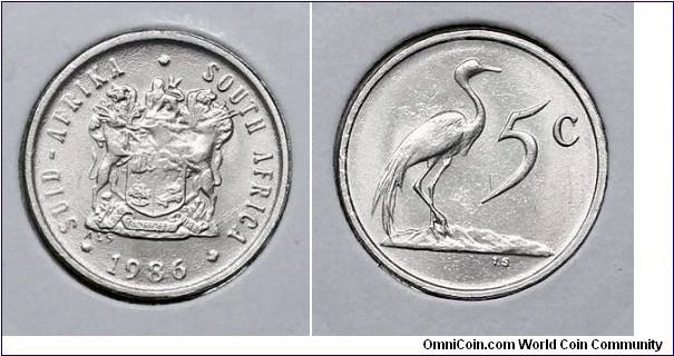 5 Cents 1986