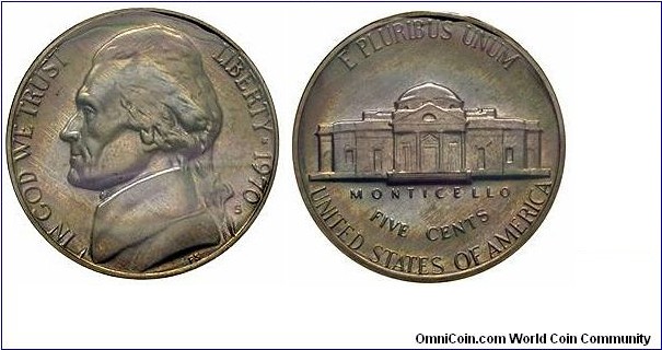 Jefferson nickel - S