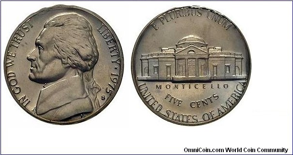 Jefferson nickel - S