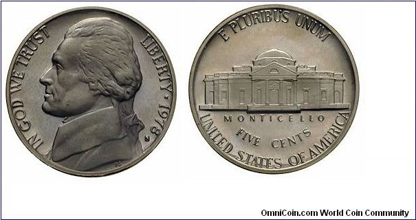 Jefferson nickel - S