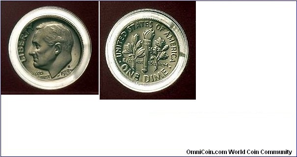Roosevelt dime - S