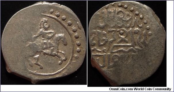 AR Denga - Vasily 1st Dmitrievich of Moscow, ca. 1425, 0.73g. GP-1769A, R3.