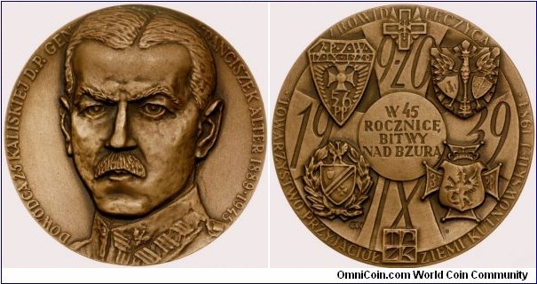 Polish medal - 45th Anniversary of Battle of the Bzura.