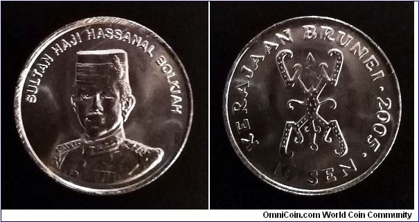 Brunei 10 sen. 2005