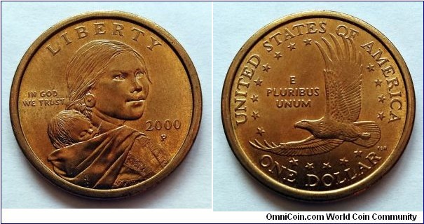 2000 P Sacagawea Dollar.