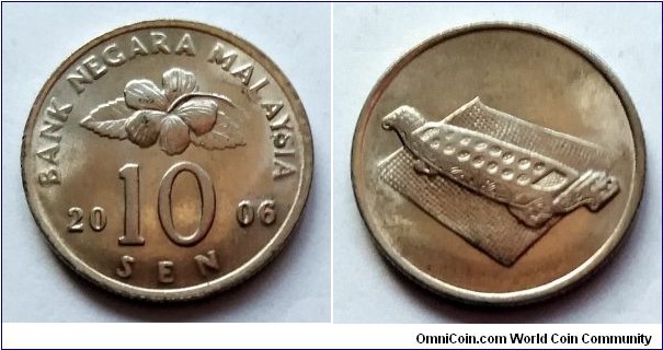 Malaysia 10 sen. 2006