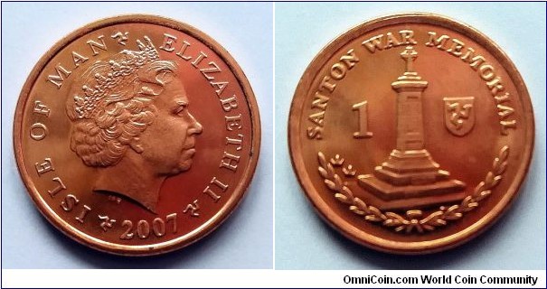 Isle of Man 1 penny. 2007 (AA)