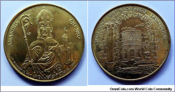 Local coin for the city of Ghent - 25 gandae.