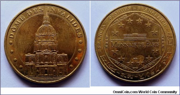 Monnaie de Paris Tourist Token - Dôme des Invalides.