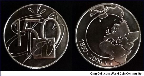 Medal - 150 Years of the Royal Belgian Mint. Mintage: 30.000 pcs.