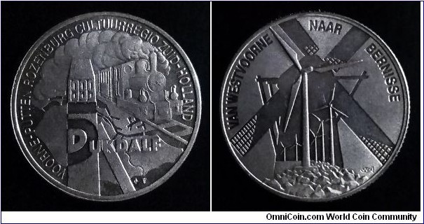 Local coin for Westvoorne municipality - 5 dukdalf. 