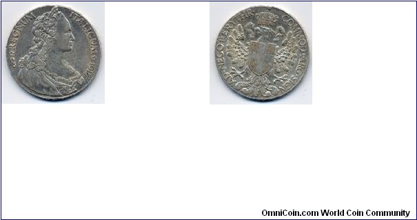 Eritrea colony under Italian dominion - Silver Thaler