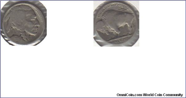 1919 Buffalo Nickel