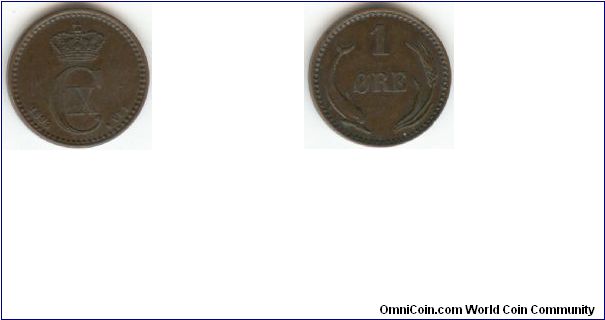 1894 Denmark 1 Ore