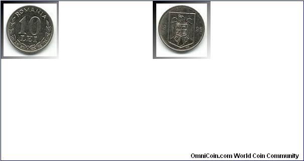 10 lei Romania 1995