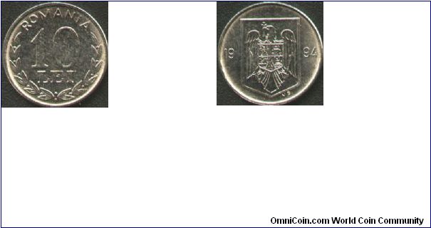 10 lei Romania 1994