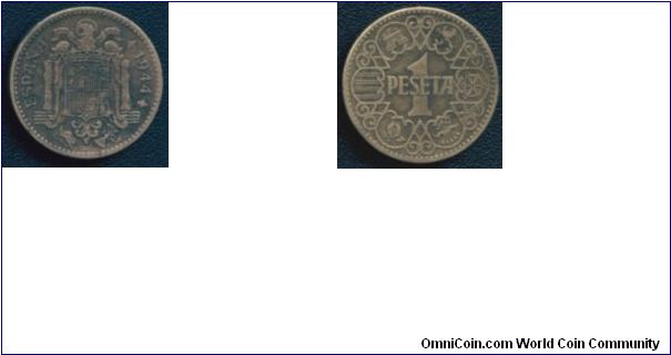 1 peseta 1944,
www.banivechi.home.ro