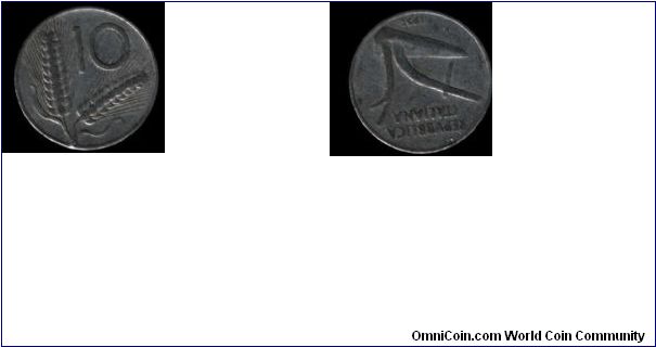 10 lire 1951 Italy