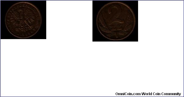 2 zlote 1985 Poland