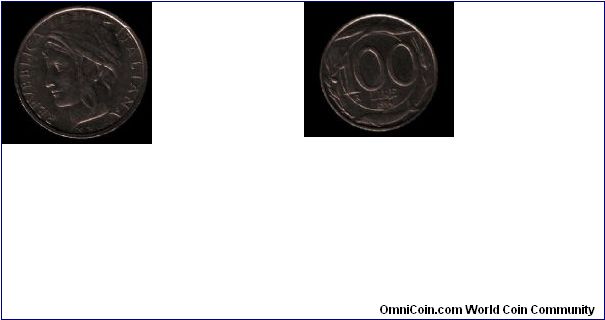 100 lire 1994 Italy