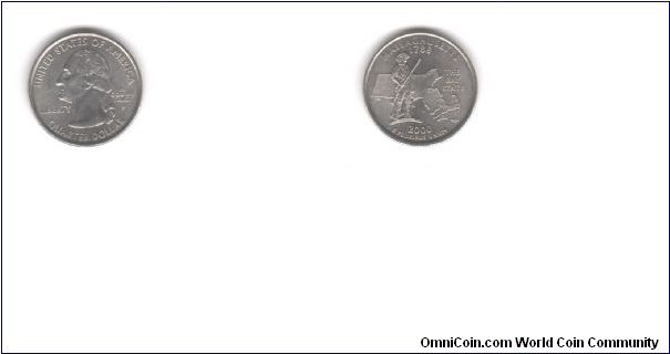 USA - 1/4 DOLLAR, 2000
