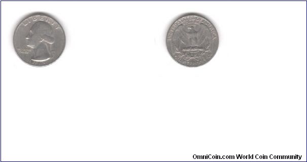 USA - 1/4 DOLLAR. 1965