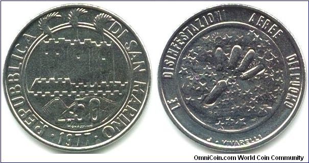 San Marino, 50 lire 1977.