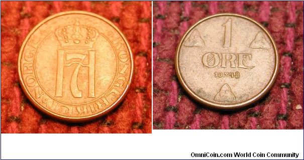 1948 Norway 1 Ore